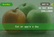 MyJobMag 30 Day Work Challenge: Day 15 - Eat An Apple a Day